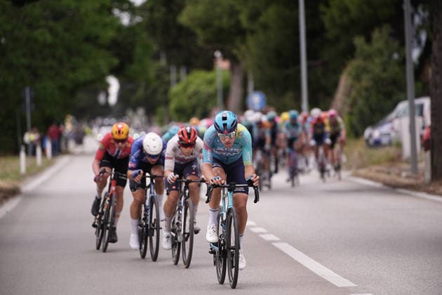 Italy™s Alberto Bettiol of XDS Astana Team during Stage 8 of the Giro d™Italia, from Chieti to Fermo, Italy, Saturday, May 16, 2026. Copyright: xMarcoxAlpozzi LaPressex