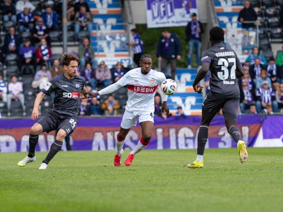 Jannik Müller (VfL Osnabrueck, 24), Mohammed Sankoh (VfB Stuttgart II, 44), Ismail Badjie (VfL Osnabrueck, 37) GER, VfB Stuttgart II vs. VfL Osnabrueck, Fussball, 3. Bundesliga, 38. Spieltag, Spielzeit 2025 2026, 16.05.2026 GER, VfB Stuttgart II vs. VfL Osnabrueck, Fussball, 3. Bundesliga, 38. Spieltag, Spielzeit 2025 2026, 16.05.2026 Aspach Copyright: xEibner-Pressefoto CarstenxSchwerx EP_CSG