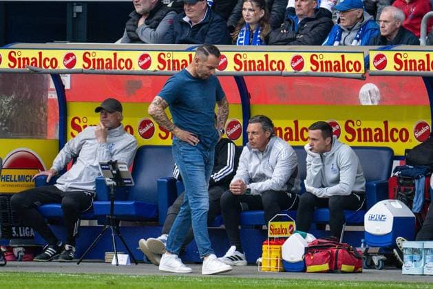3.Liga MSV Duisburg - Viktoria Köln ** NUR FÜR REDAKTIONELLE ZWECKE ** EDITORIAL USE ONLY **<p>Fußball 3.Liga MSV Duisburg - Viktoria Köln am 16.05.26 in der Schauinsland-Reisen Arena in Duisburg Dietmar Hirsch ( Trainer Cheftrainer Duisburg ) Duisburg Copyright: JakobxKlos