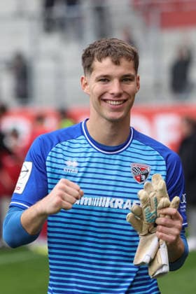 3. Liga; FC Ingolstadt 04 - SV Waldhof Mannheim; Sieg Jubel Freude 5:1 Torwart David Klein (47, FCI) 3. Liga - FC Ingolstadt 04 Saison 2025 2026 SV Waldhof Mannheim;