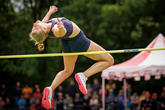 Lotto Deichmeeting; Neuwied, 16.05.2026 Lara Siemer (Düsseldorf Athletics); Lotto Deichmeeting am 16.05.2026 im Rhein-Wied Stadion, Neuwied (Rheinland-Pfalz). Copyright: xBEAUTIFULxSPORTS B.Hoffmannx