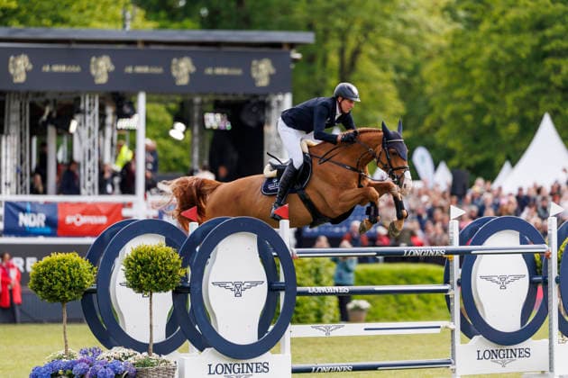 HAMBURG - Al Shira aa 95. Deutsches Spring- und Dressur DERBY 2026, HAMBURG - Al Shira aa 95. Deutsches Spring- und Dressur DERBY 2026 THIEME Andre (GER), DSP Chakaria Stechen Jump-Off LONGINES Grand Prix of Hamburg Al Shira aa CSI5* Tour CSI5*: Int. jumping competition with jump-off (1,60m) Hamburg, Jenischpark, Derby Park Klein Flottbek 16. May 2026 -