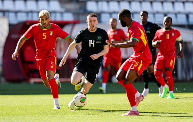 International Friendly, Länderspiel, Nationalmannschaft Enrique Roca Stadium, Murcia, Spain 16 5 2026 Republic of Ireland vs Grenada Ireland s Jack Moylan Jack Moylan 16 5 2026  Copyright: x INPHO RyanxByrnex RB1_2272