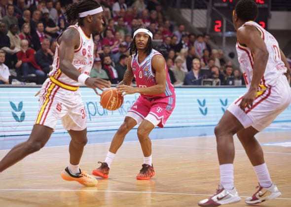 Jalen Finch Telekom Baskets Bonn vs. Fitness First Würzburg Baskets Playoffs Viertelfinale Spiel 1 - Saison 2025 26
