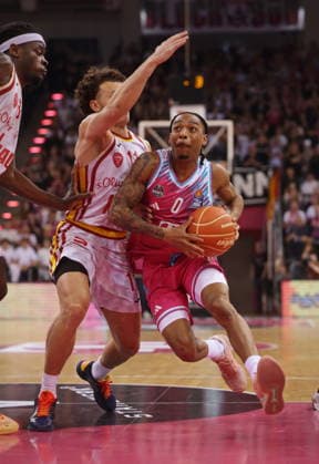 Jalen Finch Telekom Baskets Bonn vs. Fitness First Würzburg Baskets Playoffs Viertelfinale Spiel 1 - Saison 2025 26