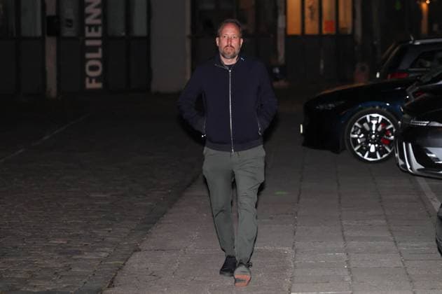 Geschaeftsfuehrer Finanzen Michael Stroell (FC Augsburg) kommt an der Location an, FC Augsburg Saisonabschlussfeier, Fussball, 1. Bundesliga, 34. Spieltag, 16.05.2026 DFL DFB regulations prohibit any use of photographs as image sequences and or quasi-video Augsburg Bayern Deutschland