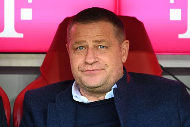 Max EBERL (Sportvorstand FC Bayern Muenchen), Einzelbild,angeschnittenes Einzelmotiv,Portraet,Portrait,Porträt. Fussball 1. Bundesliga Saison 2025 2026, 34.Spieltag, Spieltag34 FC Bayern Muenchen - 1.FC Koeln 5-1 am 16.05.2026 , A L L I A N Z A R E N A.