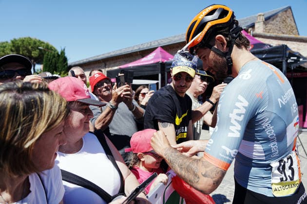 Italy™s Filippo Ganna of Netcompany Ineos during Stage 9 of the Giro d™Italia from Cervia to Corno alle Scale, Italy, Sunday May 17, 2026.  Copyright: xGianxMattiaxD Albertox xLaPressex