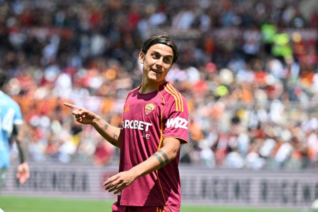 RECORD DATE NOT STATED 17th May 2026, Stadio Olimpico, Rome, Italy; Serie A Football; Roma versus Lazio; Paulo Dybala of AS Roma AllShotLive