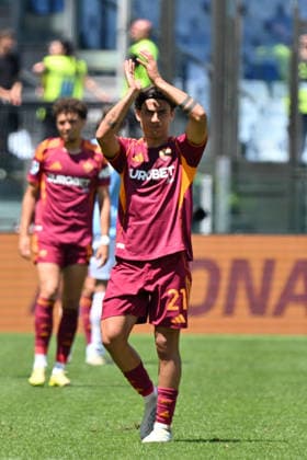 RECORD DATE NOT STATED 17th May 2026, Stadio Olimpico, Rome, Italy; Serie A Football; Roma versus Lazio; Paulo Dybala of AS Roma seen in action AllShotLive