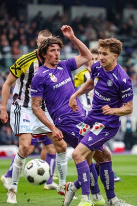 SOCCER - BL, A.Wien vs LASK VIENNA,AUSTRIA,17.MAY.26 - SOCCER - ADMIRAL Bundesliga, championship group, FK Austria Wien vs Linzer ASK. Image shows Johannes Handl (A.Wien) and Reinhold Ranftl (A.Wien).  GEPAxpictures xManuelxBinder
