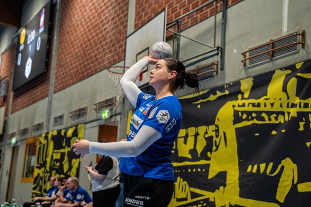 HSG Blomberg-Lippe (GER) vs. Borussia Dortmund (GER) Handball, 1. Handball Bundesliga Frauen, Finale, Spiel 1, 17.5.2026, Saision 2025 2026, Dortmund Lara Lepschi (HSG Blomberg-Lippe, 27) beim Aufwearmen Dortmund Sporthalle Wellinghofen Deutschland