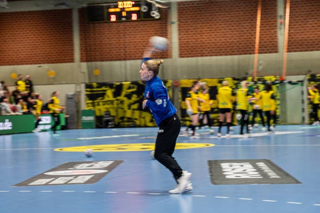 HSG Blomberg-Lippe (GER) vs. Borussia Dortmund (GER) Handball, 1. Handball Bundesliga Frauen, Finale, Spiel 1, 17.5.2026, Saision 2025 2026, Dortmund Alexia Hauf (HSG Blomberg-Lippe, 31) beim Aufwaermen Dortmund Sporthalle Wellinghofen Deutschland