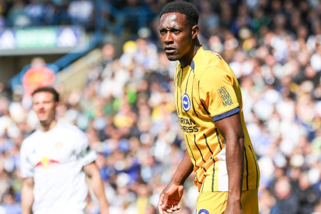 LEEDS, ENGLAND - MAY 17: Danny Welbeck of Brighton & Hove Albion during the Premier League match between Leeds United and Brighton & Hove Albion at Elland Road on May 17, 2026 in Leeds, England. Copyright: xSeanxChandlerx xSPPx Sportspressphoto_SPR148693
