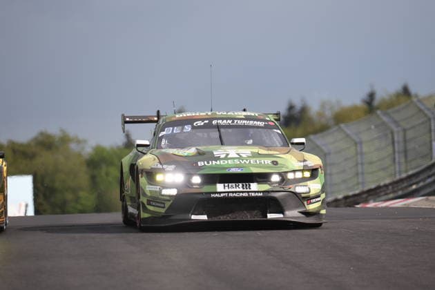 RECORD DATE NOT STATED 67 Dennis Olsen (NOR) Christopher Mies (Erkrath GER) Frederic Vervisch (BEL) Frank Stippler (Bad Muenstereifel GER), Ford Mustang GT3, Team: HRT Ford Racing (GER) GER, Motorsport, 54. ADAC Ravenol 24H-Rennen Nuerburgring 2025, Rennen, Nuerburg, 17.05.2026 GER, Motorsport, 54. ADAC Ravenol 24H-Rennen Nuerburgring 2025, Rennen, Nuerburg, 17.05.2026 Nuerburg Copyright: xEibner-Pressefoto JuergenxAugstx EP_JAT