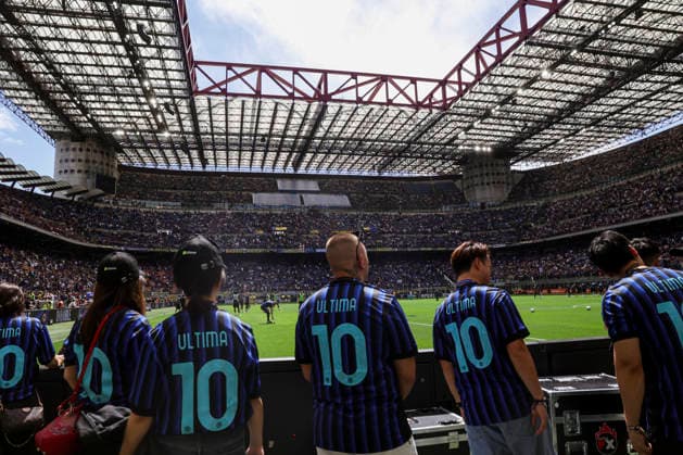 FC Internazionale v Hellas Verona FC - Serie A General view of Giuseppe Meazza stadium during the Serie A match between FC Internazionale and Hellas Verona in Milano, Italy, on May 17, 2026. Milano Milano Italy  Copyright: xMairoxCinquettix originalFilename:cinquetti-fcintern260517_np2Cb