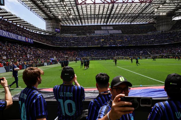 FC Internazionale v Hellas Verona FC - Serie A General view of Giuseppe Meazza stadium during the Serie A match between FC Internazionale and Hellas Verona in Milano, Italy, on May 17, 2026. Milano Milano Italy  Copyright: xMairoxCinquettix originalFilename:cinquetti-fcintern260517_np5La