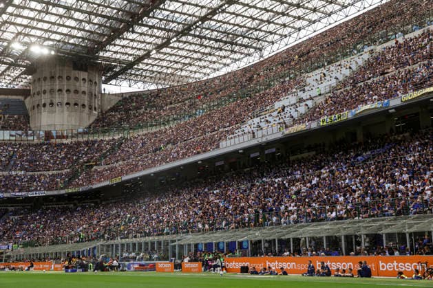 FC Internazionale v Hellas Verona FC - Serie A General view of Giuseppe Meazza stadium during the Serie A match between FC Internazionale and Hellas Verona in Milano, Italy, on May 17, 2026. Milano Milano Italy  Copyright: xMairoxCinquettix originalFilename:cinquetti-fcintern260517_np8XK
