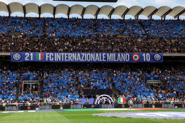 FC Internazionale v Hellas Verona FC - Serie A General view of Giuseppe Meazza stadium during the Serie A match between FC Internazionale and Hellas Verona in Milano, Italy, on May 17, 2026. Milano Milano Italy  Copyright: xMairoxCinquettix originalFilename:cinquetti-fcintern260517_npePS