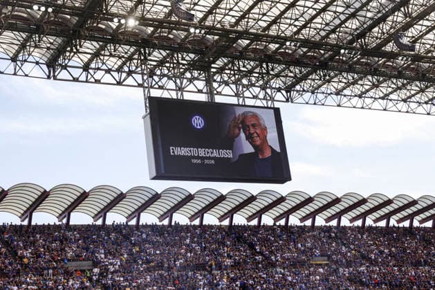 FC Internazionale v Hellas Verona FC - Serie A General view of Giuseppe Meazza stadium in honor of Evaristo Beccalossi during the Serie A match between FC Internazionale and Hellas Verona on May 17, 2026, at Giuseppe Meazza in Milano, Italy. Milano Milano Italy  Copyright: xMairoxCinquettix originalFilename:cinquetti-fcintern260517_npkop