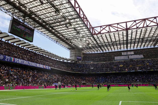 FC Internazionale v Hellas Verona FC - Serie A General view of Giuseppe Meazza stadium during the Serie A match between FC Internazionale and Hellas Verona in Milano, Italy, on May 17, 2026. Milano Milano Italy  Copyright: xMairoxCinquettix originalFilename:cinquetti-fcintern260517_npMIG