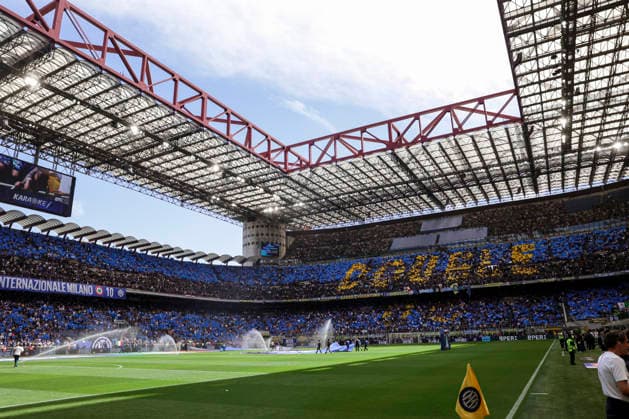 FC Internazionale v Hellas Verona FC - Serie A General view of Giuseppe Meazza stadium during the Serie A match between FC Internazionale and Hellas Verona in Milano, Italy, on May 17, 2026. Milano Milano Italy  Copyright: xMairoxCinquettix originalFilename:cinquetti-fcintern260517_npOL9