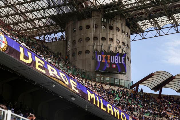 FC Internazionale v Hellas Verona FC - Serie A General view of Giuseppe Meazza stadium during the Serie A match between FC Internazionale and Hellas Verona in Milano, Italy, on May 17, 2026. Milano Milano Italy  Copyright: xMairoxCinquettix originalFilename:cinquetti-fcintern260517_npoYW