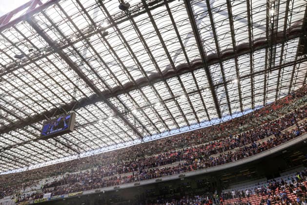 FC Internazionale v Hellas Verona FC - Serie A General view of Giuseppe Meazza stadium during the Serie A match between FC Internazionale and Hellas Verona in Milano, Italy, on May 17, 2026. Milano Milano Italy  Copyright: xMairoxCinquettix originalFilename:cinquetti-fcintern260517_npqZC