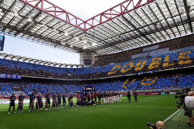FC Internazionale v Hellas Verona FC - Serie A General view of Giuseppe Meazza stadium during the Serie A match between FC Internazionale and Hellas Verona in Milano, Italy, on May 17, 2026. Milano Milano Italy  Copyright: xMairoxCinquettix originalFilename:cinquetti-fcintern260517_nprkm
