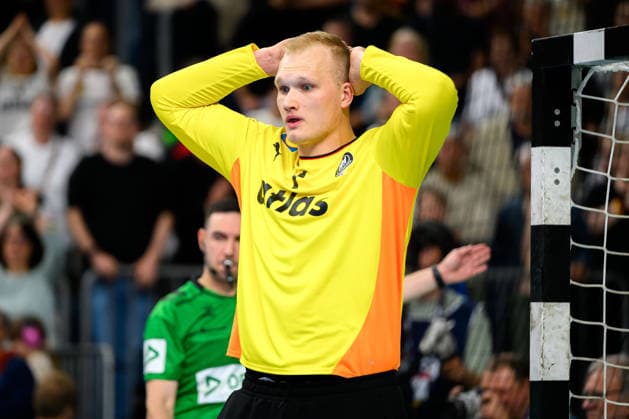 Koeln: Handball Laenderspiel - Deutschland - Daenemark Torhueter David Späth David Spaeth (Deutschland) Koeln Lanxess Arena Deutschland