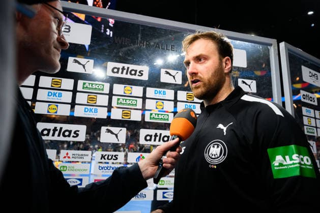Koeln: Handball Laenderspiel - Deutschland - Daenemark Torhueter Andreas Wolff (Deutschland) Koeln Lanxess Arena Deutschland