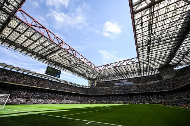 FC Internazionale v Hellas Verona FC - Serie A General view of Giuseppe Meazza San Siro stadium during the Italian Serie A football match between Inter FC Internazionale and Hellas Verona FC on May 17, 2026, in Milan, Italy. Milano Italy  Copyright: xTizianoxBallabiox originalFilename:ballabio-interfci260517_npQPr