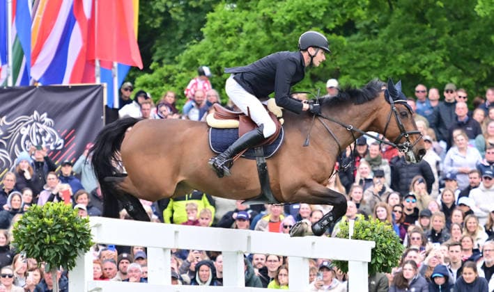 GER; Al Shira aa Deutsches Spring- & Dressur Derby Hamburg, Al Shira aa 95. Deutsches Spring-Derby 17.05.2026, GER; Al Shira aa Deutsches Spring- & Dressur Derby Hamburg, PAl Shira aa 95. Deutsches Spring-Derby präsentiert von Melitta CSI4* - Al Shira aa Derby Tour - Finale im Bild 2.Platz fuer Simon Heineke (GER) auf Cordillo 3