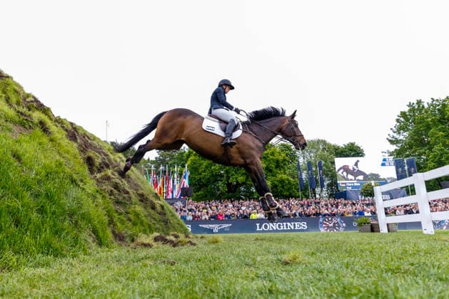 HAMBURG - Al Shira aa 95. Deutsches Spring- und Dressur DERBY 2026, HAMBURG - Al Shira aa 95. Deutsches Spring- und Dressur DERBY 2026 BLAU Clara (GER), Paul Melitta presents: 94. German Jumping-Derby Al Shira aa Derby Tour CSI4*: Int. jumping competition with jump-off (1,55m) Hamburg, Jenischpark, Derby Park Klein Flottbek 17. May 2026 -