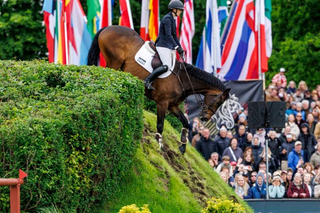 HAMBURG - Al Shira aa 95. Deutsches Spring- und Dressur DERBY 2026, HAMBURG - Al Shira aa 95. Deutsches Spring- und Dressur DERBY 2026 BLAU Clara (GER), Paul Melitta presents: 94. German Jumping-Derby Al Shira aa Derby Tour CSI4*: Int. jumping competition with jump-off (1,55m) Hamburg, Jenischpark, Derby Park Klein Flottbek 17. May 2026 -