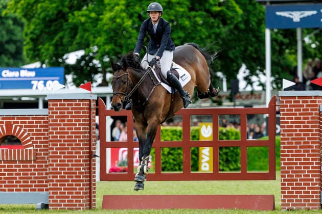 HAMBURG - Al Shira aa 95. Deutsches Spring- und Dressur DERBY 2026, HAMBURG - Al Shira aa 95. Deutsches Spring- und Dressur DERBY 2026 BLAU Clara (GER), Paul Melitta presents: 94. German Jumping-Derby Al Shira aa Derby Tour CSI4*: Int. jumping competition with jump-off (1,55m) Hamburg, Jenischpark, Derby Park Klein Flottbek 17. May 2026 -