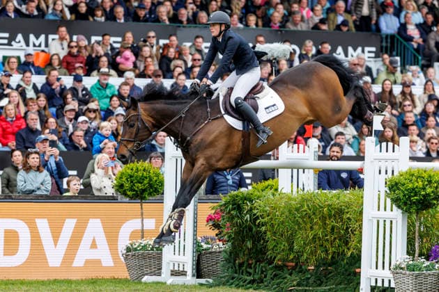 HAMBURG - Al Shira aa 95. Deutsches Spring- und Dressur DERBY 2026, HAMBURG - Al Shira aa 95. Deutsches Spring- und Dressur DERBY 2026 BLAU Clara (GER), Paul Melitta presents: 94. German Jumping-Derby Al Shira aa Derby Tour CSI4*: Int. jumping competition with jump-off (1,55m) Hamburg, Jenischpark, Derby Park Klein Flottbek 17. May 2026 -