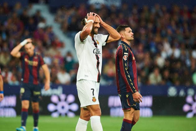 Vedat Muriqi (RCD Mallorca) during the LaLiga EA Sports match between Levante UD and RCD Mallorca at Ciudad de Valencia on May 17, 2026 in Valencia, Spain. (Photo by Maria Jose Segovia DeFodi Images) -