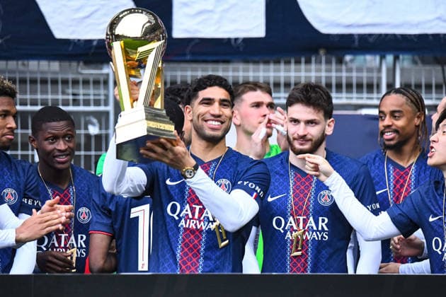 FOOTBALL : Paris FC vs Paris Saint Germain - Ligue 1 - JournÃ e 34 - 17 05 2026 Achraf Hakimi (Paris SG) ParisFrance  Copyright: xBaptistexAutissierx