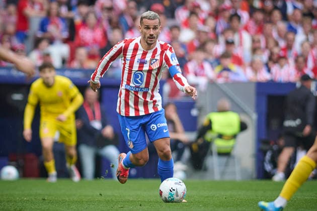 Atletico de Madrid™s Antoine Griezmann during La Liga match. May 17 2026. (20260517008)