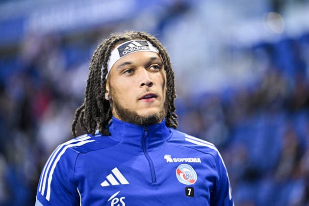 RC Strasbourg Alsace v AS Monaco - Ligue 1 McDonald s 2025 2026 07 Diego MOREIRA (rcsa) during the Ligue 1 McDonald s match between Strasbourg and Monaco at Stade de la Meinau on May 17, 2026 in Strasbourg, France. Strasbourg France  Copyright: xKevinxClementx 776348399