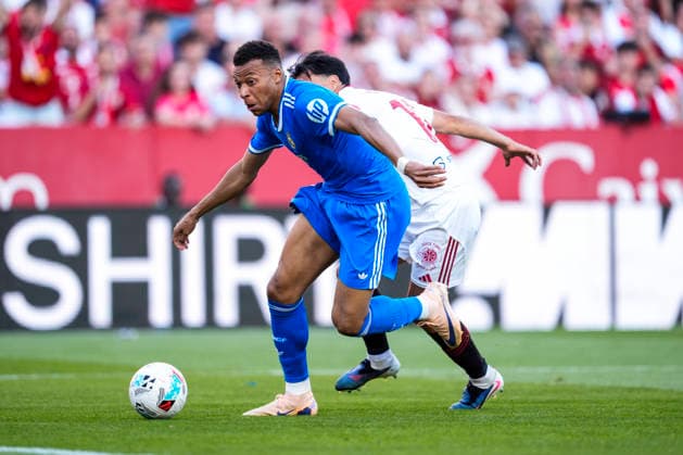 May 17, 2026, Sevilla, Sevilla, SPAIN: Kylian Mbappe of Real Madrid CF in action during the Spanish league, LaLiga EA Sports, football match played between Sevilla FC and Real Madrid at Ramon Sanchez-Pizjuan stadium on May 17, 2026, in Sevilla, Spain. Sevilla SPAIN - ZUMAa181 20260517_zaa_a181_265 Copyright: xJoaquinxCorcherox