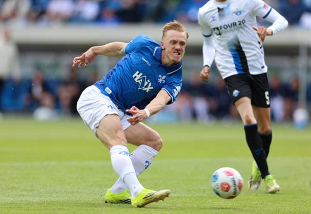 16.05.2026, Fussball 2. Bundesliga, SV Darmstadt 98 - SC Paderborn, v.l., Isac Lidberg (SV Darmstadt 98) DFL DFB REGULATIONS PROHIBIT ANY USE OF PHOTOGRAPHS AS IMAGE SEQUENCES AND OR QUASI-VIDEO. xdcx Copyright: HMBxMedia Claus