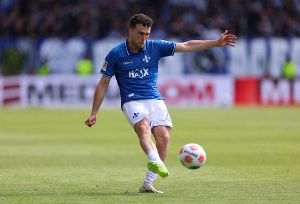 16.05.2026, Fussball 2. Bundesliga, SV Darmstadt 98 - SC Paderborn, v.l., Sergio Lopez (SV Darmstadt 98) DFL DFB REGULATIONS PROHIBIT ANY USE OF PHOTOGRAPHS AS IMAGE SEQUENCES AND OR QUASI-VIDEO. xdcx Copyright: HMBxMedia Claus