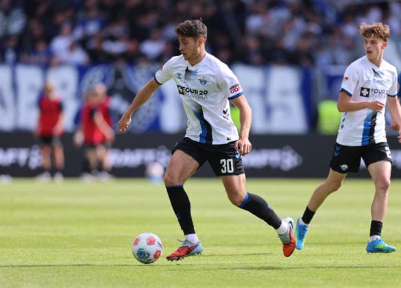 16.05.2026, Fussball 2. Bundesliga, SV Darmstadt 98 - SC Paderborn, v.l., Stefano Marino (SC Paderborn) DFL DFB REGULATIONS PROHIBIT ANY USE OF PHOTOGRAPHS AS IMAGE SEQUENCES AND OR QUASI-VIDEO. xdcx Copyright: HMBxMedia Claus