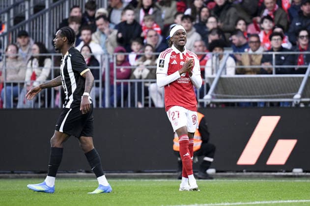 Stade Brestois 29 v Angers SCO - Ligue 1 McDonald s 2025 2026 27 Daouda GUINDO (sb29) during the Ligue 1 McDonald s match between Brest and Angers at Stade Francis Le Ble on May 17, 2026 in Brest, France. Brest France  Copyright: xEwenxGavetx 776348400