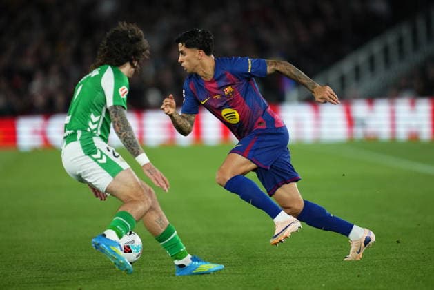 La Liga EA Sports match between FC Barcelona, Barca and Real Betis played at Spotify Camp Nou Stadium on 17 May 2026 in Barcelona, Spain. (Photo by Bagu Blanco PRESSINPHOTO) Copyright: xBaguxBlancox xPRESSINPHOTOx