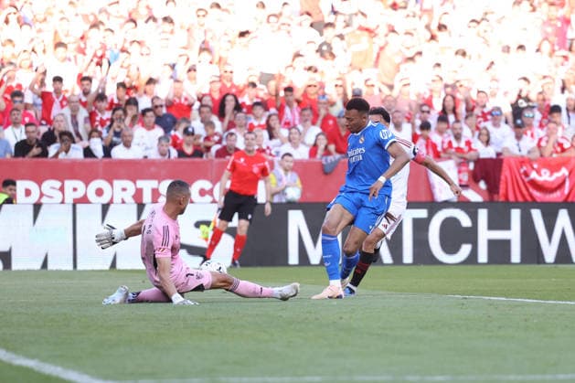 ESP: LaLiga EA Sports Sevilla FC v Real Madrid; Kylian Mbappe of Real Madrid during LaLiga EA Sports, between Sevilla FC v Real Madrid played at Ramon Sanchez-Pizjuan Stadium, Sevilla on May 17th, 2026 in Spain; Sevilla Spain Futbol Copyright: xRafaelxRomanx xAgenciaxLOFx