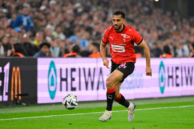 FOOTBALL : Olympique de Marseille VS Stade Rennais FC - Ligue 1 McDonald s - 17 05 2026 Mousa Tamari (SRFC) - Ligue 1 McDonald™s match between Olympique de Marseille and Stade Rennais FC on May 17, 2026 at the Orange Velodrome Stadium in Marseille. MarseilleFrance  Copyright: xWilliamxCannarellax