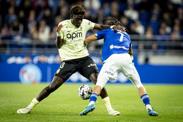 FOOTBALL : Racing de Strasbourg vs AS Monaco FC - Ligue 1 McDonald s - 17 05 2026 Christian Mawissa 13 (AS Monaco)  Copyright: xelyxandroxcegarrax